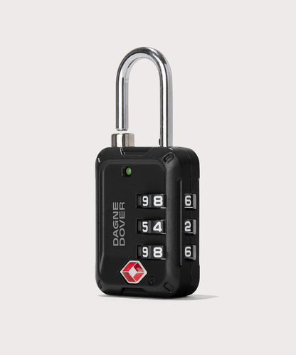 Lyon Luggage Lock in Onyx