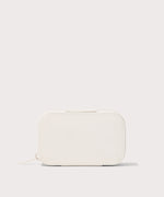 Dagne Dover small Frankie Jewelry Case in white.