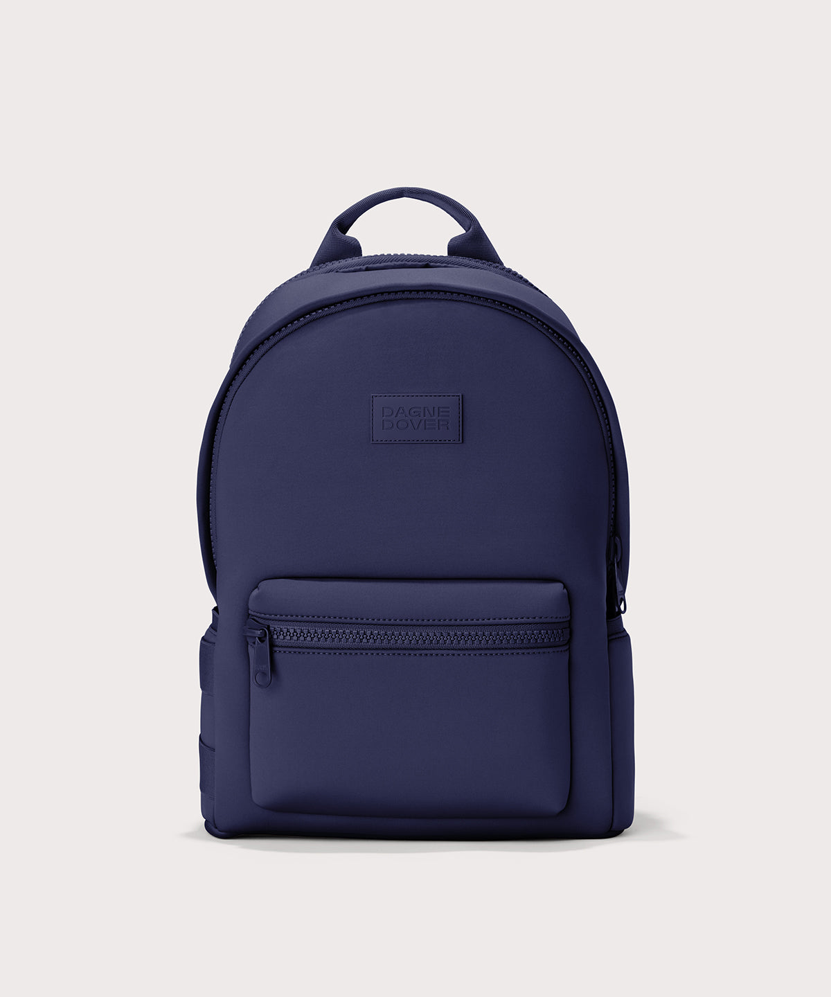 Dagne Dover large Dakota Neoprene Backpack in dark blue.