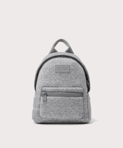 Dagne Dover Dakota Small Neoprene Backpack in grey.
