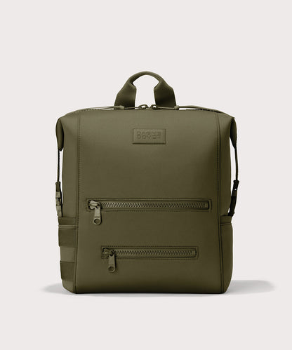 Dagne Dover Large Indi Diaper Backpack in dark moss.
