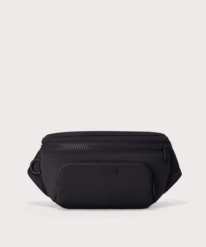 Dagne Dover jax large fanny pack in black