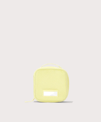 Front view of small Roma packing cube in citrine